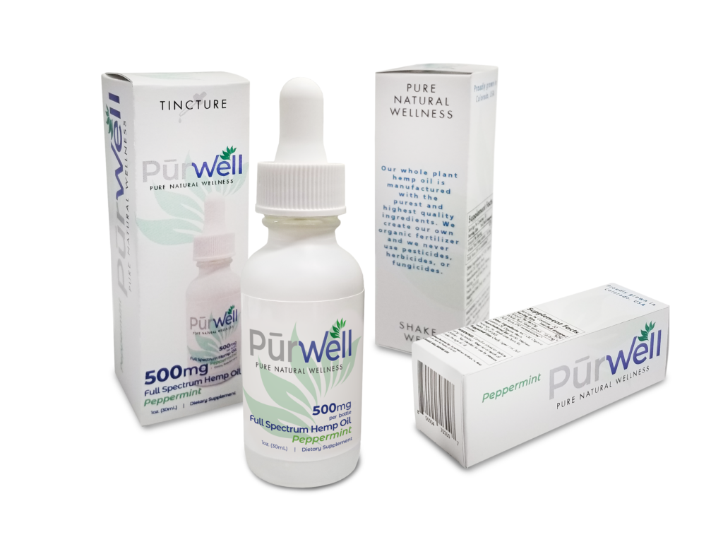 PurWell package and label design by KDM
