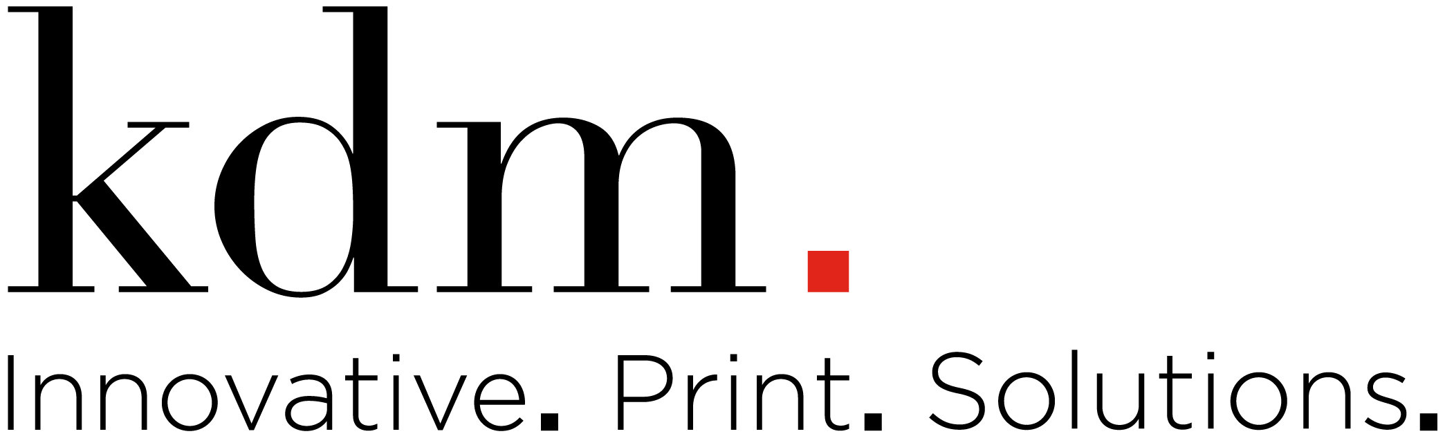 kdm print logo