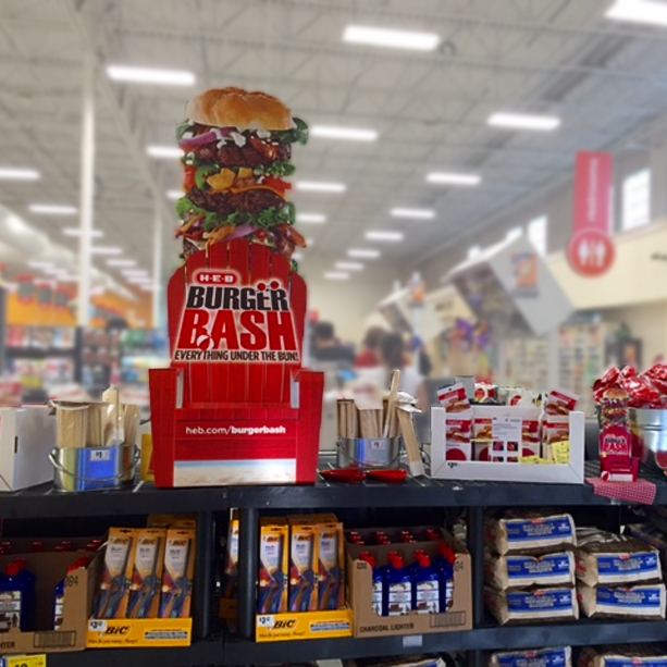 3d displays standee promotional products